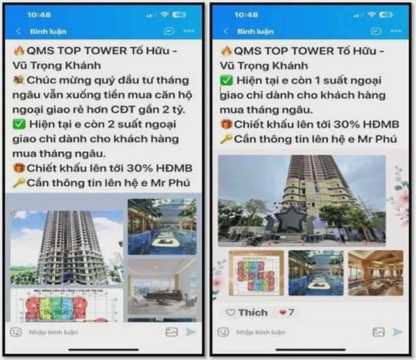 Hà Nội: Cảnh giác trò lừa đảo khách hàng mua căn hộ chung cư cao cấp