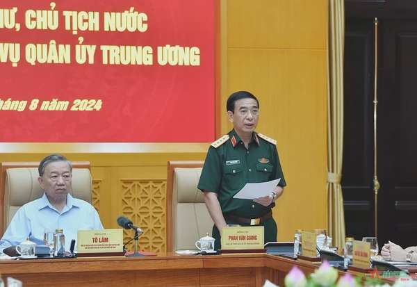 Tổng Bí thư, Chủ tịch nước Tô Lâm làm việc với Ban Thường vụ Quân ủy Trung ương