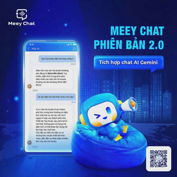 Meey Chat 2.0, bùng nổ giao tiếp, chốt deal dễ dàng