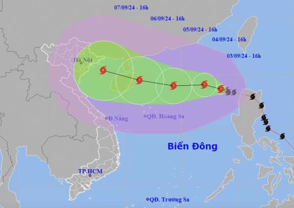 Cường độ siêu bão số 3 Yagi rất mạnh, Thủ tướng chỉ đạo ứng phó khẩn cấp