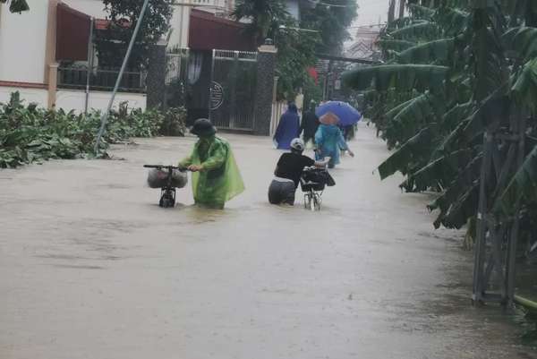 Chạy lũ ở Hà Nội: ‘Nước lên quá nhanh, tôi kẹt giữa sông Hồng khóc cùng đàn lợn’