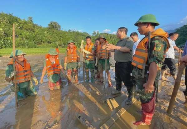 Thủ tướng Phạm Minh Chính chỉ đạo khắc phục thiên tai tại tỉnh Lào Cai