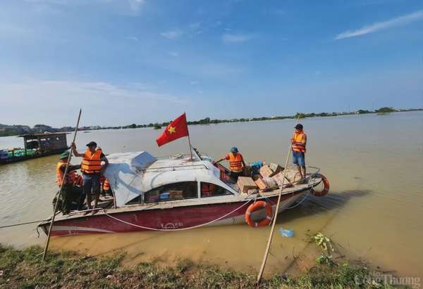 Gần 9000 người dân xã Vân Hà ở Bắc Giang chìm trong biển nước