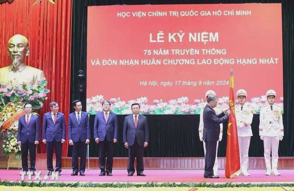 Tổng Bí thư Tô Lâm dự Lễ kỷ niệm 75 năm truyền thống Học viện Chính trị Quốc gia Hồ Chí Minh