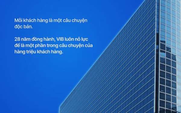 VIB - Hành trình 28 năm sáng tạo và hướng tới triệu khách hàng Việt