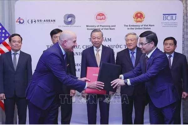 Tổng Bí thư, Chủ tịch nước Tô Lâm dự tọa đàm với các doanh nghiệp hàng đầu Hoa Kỳ