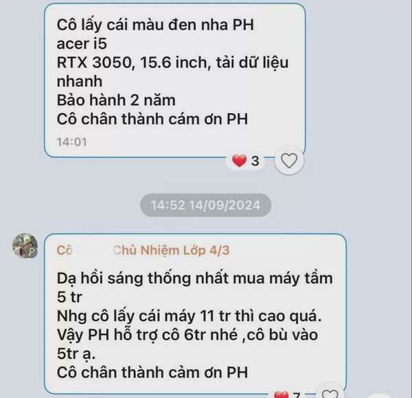 Xôn xao việc giáo viên ngưng soạn bài vì giận phụ huynh không cho tiền mua laptop