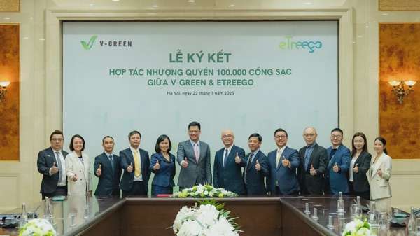 Phát triển 100.000 cổng sạc VinFast tại 3 nước Đông Nam Á