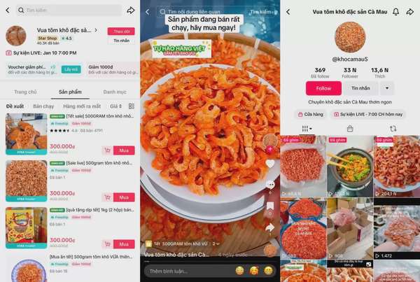 Chàng trai 9X thành công đưa sản vật quê lên TikTok Shop