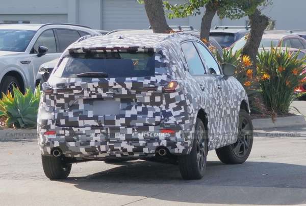 Hình ảnh Mazda CX-5 đang thử nghiệm được bắt gặp tại Mỹ. Ảnh: Carscoops