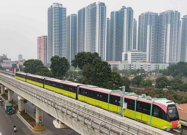 Giá chung cư nằm gần các tuyến đường sắt tăng cao