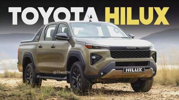 Ngoại thất bán tải Toyota Hilux theo dự đoán của cộng đồng đam mê. Ảnh: Carscoops