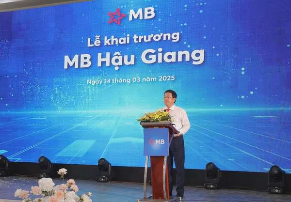 MB khai trương chi nhánh Hậu Giang, thúc đẩy tài chính số