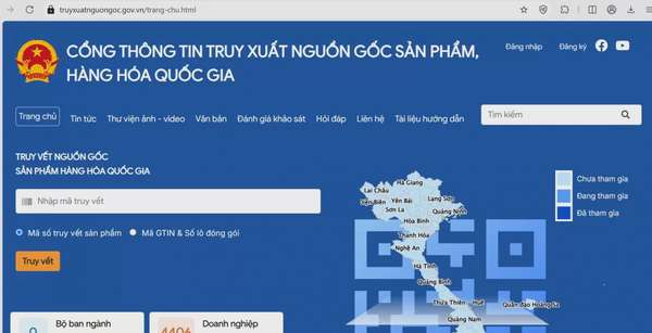 Doanh nghiệp, người dùng hưởng lợi từ công nghệ truy nguồn gốc