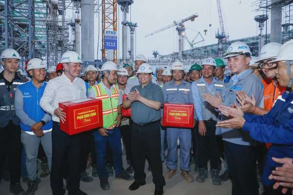 Thủ tướng Phạm Minh Chính kiểm tra tiến độ dự án sân bay Long Thành