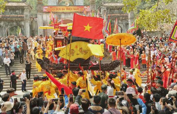 Thanh Hóa tổ chức Lễ hội đền Bà Triệu năm 2025