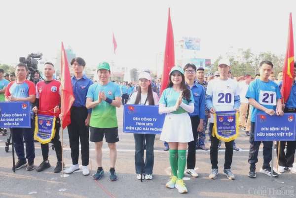Hơn 10.000 người tham gia Ngày chạy vì Hải Phòng xanh, văn minh và thân thiện năm 2025