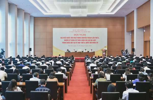 Khai mạc Hội nghị Đại biểu Quốc hội hoạt động chuyên trách lần thứ 6