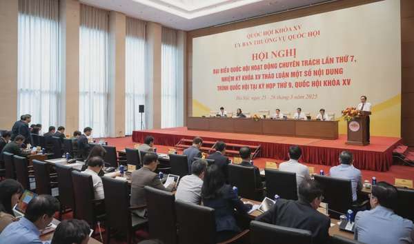Khai mạc Hội nghị đại biểu Quốc hội hoạt động chuyên trách