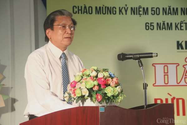 Ông Hồ Tấn Tuấn – Giám đốc Bảo tàng Chăm phát biểu tại lễ khai mạc