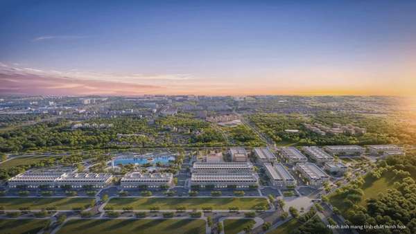 Khu đô thị Tấn Đức Central Park tại TP. Phổ Yên, Thái Nguyên