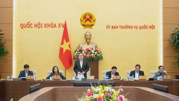 Chủ tịch Quốc hội Trần Thanh Mẫn chủ trì phiên họp
