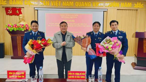 Thành lập Chi cục Quản lý thị trường tỉnh Lai Châu