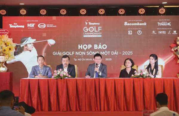 Hơn 200 golfer sẽ tham dự giải Tiền Phong Golf Championship 2025