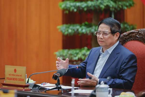 Theo Thủ tướng, việc Hoa Kỳ áp thuế là chưa phù hợp với quan hệ tốt đẹp giữa hai nước, mong muốn của người dân hai bên và những nỗ lực của Việt Nam trong thời gian qua. Ảnh: VGP/Nhật Bắc