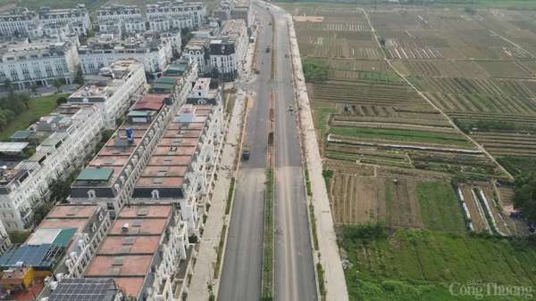 Hà Nội: Cận cảnh đường nối hai quận dự kiến thông xe vào tháng 5