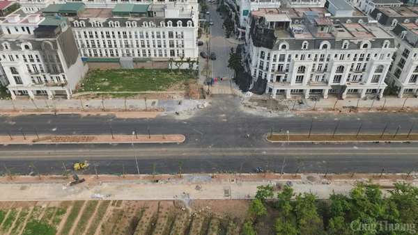 Hà Nội: Cận cảnh đường nối hai quận dự kiến thông xe vào tháng 5