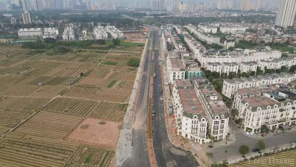 Hà Nội: Cận cảnh đường nối hai quận dự kiến thông xe vào tháng 5