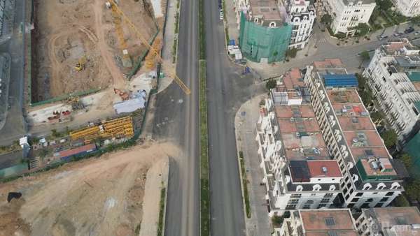 Hà Nội: Cận cảnh đường nối hai quận dự kiến thông xe vào tháng 5