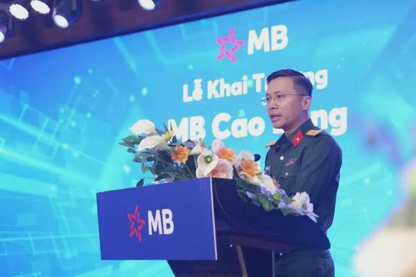 Khai trương MB Cao Bằng, mở ra cơ hội tài chính cho người dân và doanh nghiệp địa phương