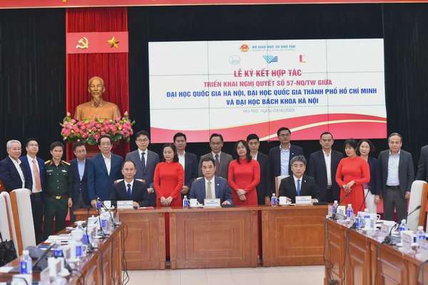 Lễ ký kết 3 trường đại học