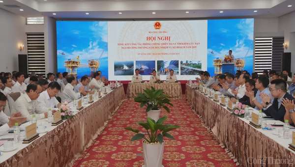 Bộ Công Thương tổng kết công tác phòng chống thiên tai và tìm kiếm cứu nạn