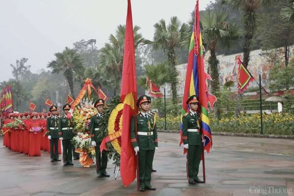 Lãnh đạo Đảng, Nhà nước dâng hương Giỗ Tổ Hùng Vương