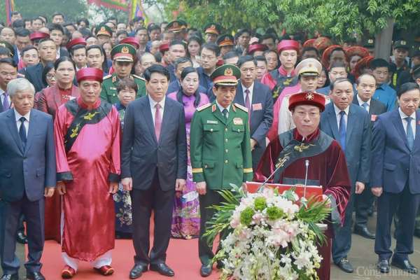 Lãnh đạo Đảng, Nhà nước dâng hương Giỗ Tổ Hùng Vương