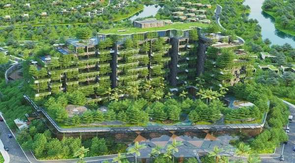 Bất động sản xanh đang trở thành một trong những xu hướng đầu tư được giới chuyên gia và nhà đầu tư có tầm nhìn đặc biệt quan tâm. Ảnh minh họa