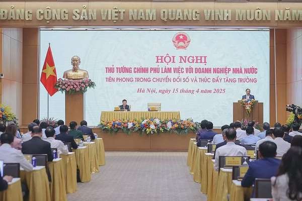 Thủ tướng Phạm Minh Chính phát biểu khai mạc Hội nghị. Ảnh VGP/Nhật Bắc