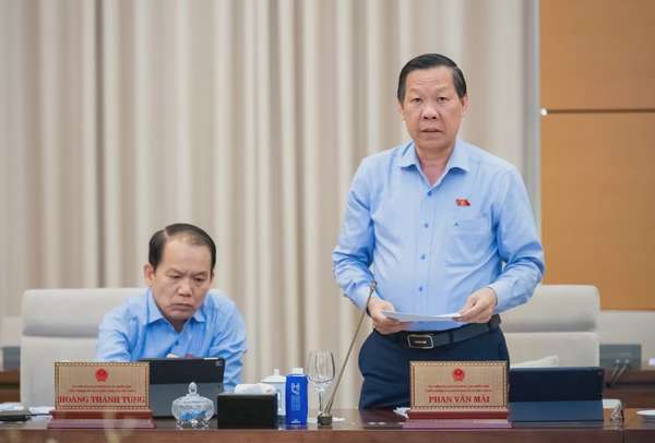 Chủ nhiệm Ủy ban Kinh tế và Tài chính Phan Văn Mãi