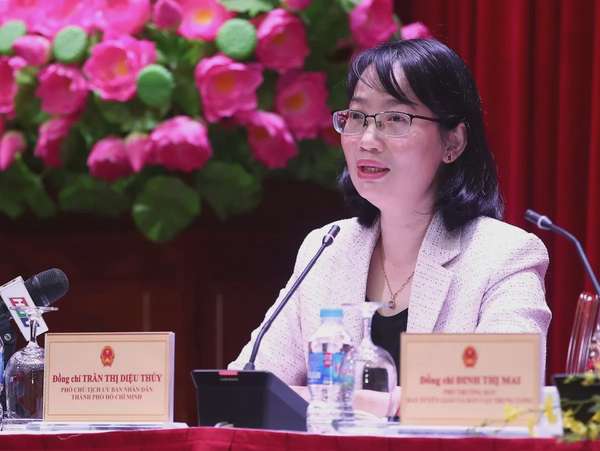 Phó Chủ tịch UBND TP Hồ Chí Minh Trần Thi Diệu Thuý