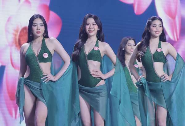 41 thí sinh Hoa hậu Việt Nam 2024 chính thức bước vào phần trình diễn bikini 