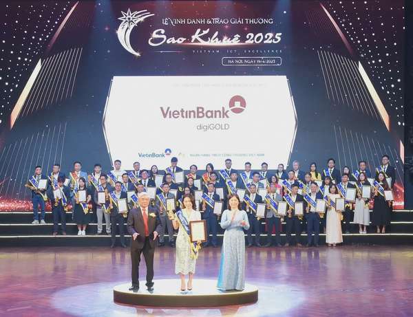 VietinBank xuất sắc giành 5 Giải thưởng Sao Khuê 2025