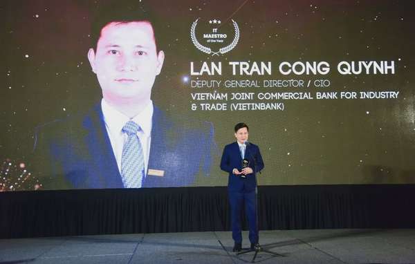 Phó Tổng Giám đốc VietinBank nhận Giải thưởng 'Nhà lãnh đạo IT của năm'