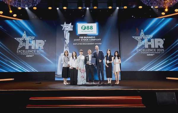 F88 được vinh danh giải thưởng HR Excellence 2025