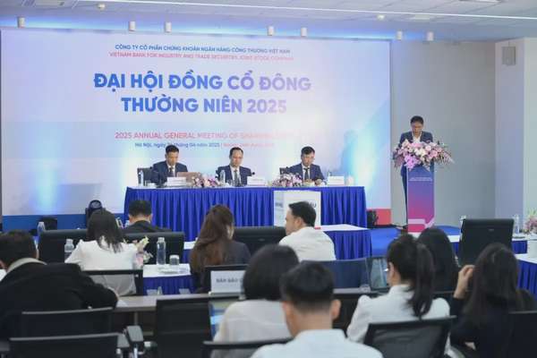 ĐHĐCĐ Chứng khoán Công thương 2025: Phát hành cổ phiếu để trả cổ tức với tỷ lệ 43%