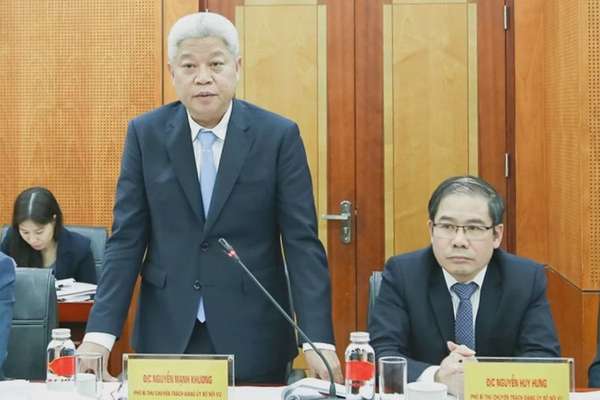 Ông Nguyễn Mạnh Khương giữ chức Thứ trưởng Bộ Nội vụ. Ảnh: Chinhphu.vn
