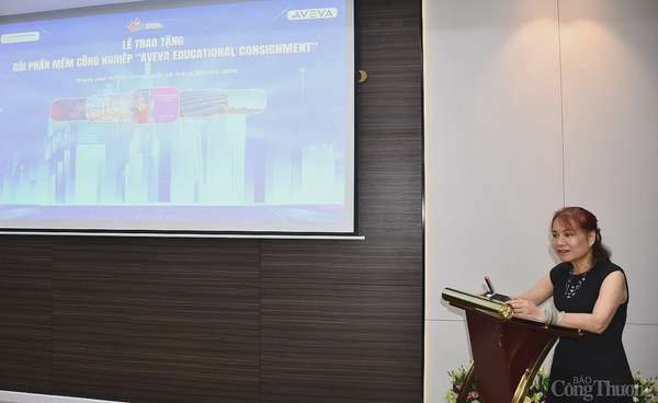 Đại học Công nghiệp TP. Hồ Chí Minh nhận tài trợ phần mềm từ AVEVA