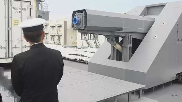 Nhật Bản phát triển pháo ray điện từ dành cho hải quân